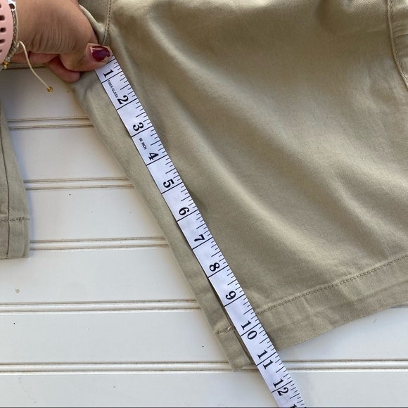 Khaki uniform shorts Size 1 NEW - Picture 9 of 9